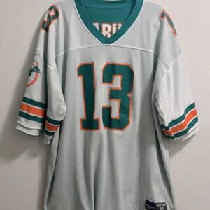 Vintage Reebok Size 54 Dan Marino Reversible Dolphins Jersey